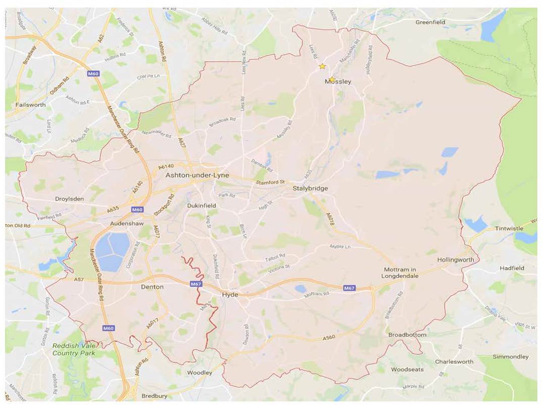 NHS District Map